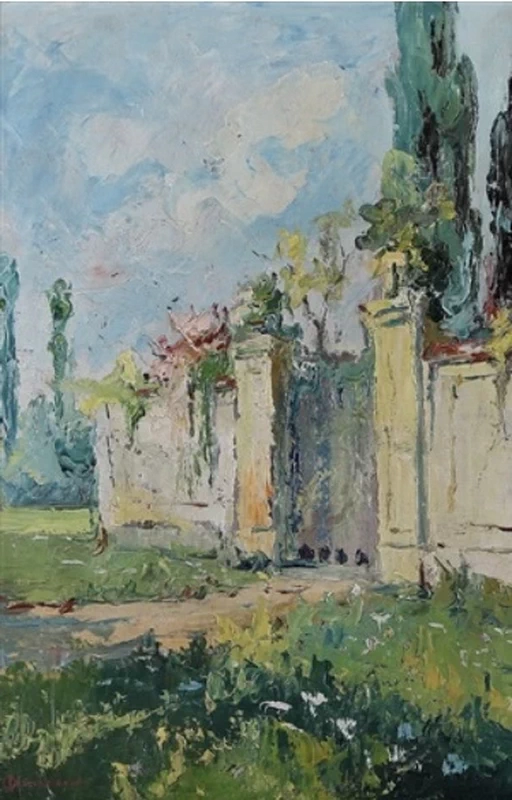 Entrata della Villa a Lierna Lago di Como